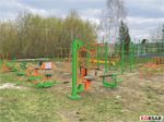 Спортивное оборудование, воркаут-зона для занятия спортом